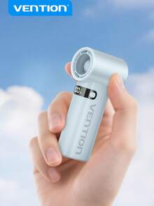 VENTION 數位顯示手持便攜式風扇 1-100段可調速渦輪迷你冷卻風扇 3000mAh 長效續航 Type-C 充電風扇 適用辦公室、旅行、露營、海灘 - 彩色 - 查看 16