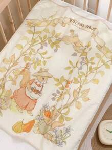 1件柔软透气婴儿襁褓毯 80*80厘米，复活节主题 - 彩色 - 查看 12