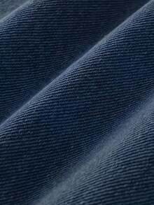 青少年男孩口袋破洞弹力紧身牛仔裤 - 中等水洗藍 - 查看 5