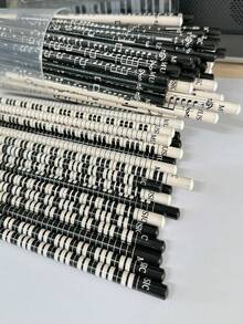 10 Pcs Interesting Wooden HB Pencils, Piano And Musical Note Pattern Round Barrels, Pencils As Prizes, Music Stationery Pencils, Creative Student Pencils, Piano Pencils HB Amusing Birthday Party Gifts, Classroom Rewards, Filler For Gift Bags, Teacher Educational Supplies,Back To School - Multicolor - View 7
