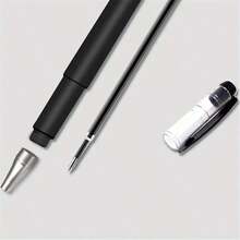 0.5 Mm Black Gel Pen For Office And Study, Business Pen, Graded Ink Ball Pen, Smooth Writing, Office And Exam Ball Pen, Executive Gel Pen Set - màu đen - Xem 10