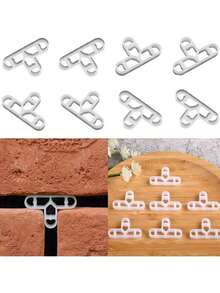 100Pcs Tile Spacers 10mm Tile Spacers Slab Spacers Patio Spacers Brick Spacers - 10mm - View 1