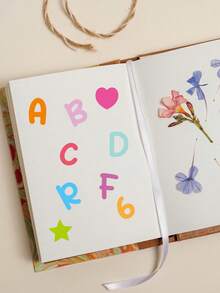 15件/套 1350张卡通字母贴纸套装，DIY剪贴簿装饰字母贴纸，剪贴簿用品，趣味贴纸，笔记本电脑贴纸，Kindle手机贴纸 - 彩色 - 查看 5