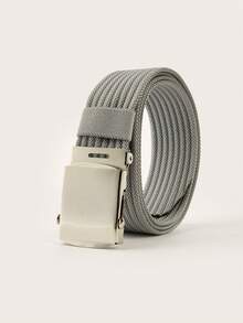 1pc Canvas Military Style Belt, Fashion Versatile Men's Accessory, Plus Size 125cm-145cm, Adjustable Design, Suitable For Casual Wear And Outdoor Activities, Multiple Colors Available Fall, Autumn, Halloween Autumn-Winter Accessories,Suitable For Teens, Youth,Men,Casual, Outdoor, Athletic, Vacation, Graduation Gifts, Birthday, Daily Wear - Military Style Belt - View 20