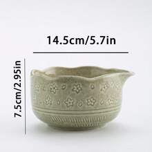 2件/5件抹茶套装，抹茶搅拌器套装包括抹茶碗、抹茶搅拌器、竹制抹茶搅拌器、勺子和抹茶筛，釉面陶瓷抹茶套装，适合茶爱好者 - 彩色 - 查看 10