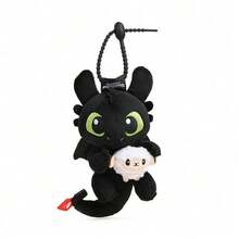Universal Pictures Official Licensed Series - Cute Toothless 13cm Plush Hanging Ornament/Keychain/Backpack Hook, Sitting Soft Toy, Birthday Gift - Toothless Series Sheep Style - View 12