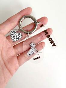 1pc Customized Photo Keychain, Acrylic Pet Photo Keychain, Personalized Photo Gift, Unique Gift For Boyfriend/Girlfriend, Husband/Wife, Dad/Mom, Valentine's Day, Birthday, Youth Anniversary, Father's Day, Mother's Day, Couple Gift, Customized Photo Keychain | Personalized Keychain | Anniversary Gift | Gift For Him | Gift For Her | Christmas Gift | Customized Logo Keychain