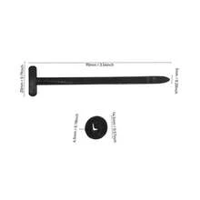 100/50/20PCS Universal Nylon Zip Ties Self-Locking Plastic Cable Tie Fastening Rings Zipper Wrap Straps With Clips Car Accessories