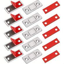 Magnetic Connectors For Cabinets. These Ultra-Thin Magnetic Latches Are Used For Drawer Magnetically Bonded Cabinet Locks For Magnetic Closure, Suitable For Kitchen Cabinet Doors And Magnetic Door Closers.