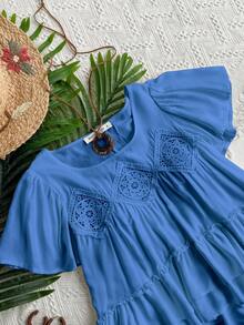 Women Blouses & Shirts - 藍色 - 查看 6