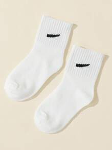 10 أزواج من الجوارب متوسطة الطول ذات اللون الأحادي الأسود/الأبيض/الرمادي، قابلة للتنفس للاستخدام اليومي والرياضي، عودة إلى المدرسة