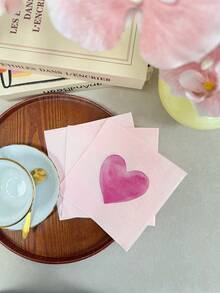 20/50 chiếc khăn ăn in hình trái tim màu hồng, kích thước 33cm*33cm, dùng một lần cho đám cưới, ngày lễ tình nhân, trang trí bàn ăn nhà hàng, khách sạn, tiệc tùng, đồ dùng cho tiệc. - Nhiều màu - Xem 14