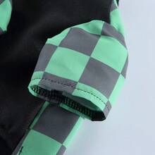 Japanese Anime Kimono Pet Halloween Cosplay Costume For Small/Medium Cats & Dogs Halloween Halloween Costumes - Green - View 5