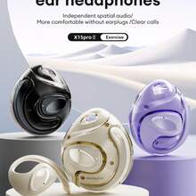 Lenovo Earbuds Thinkplus X15 Pro II Bluetooth 5.4 Wireless Ear Hook Earphones Sports Waterproofing Hd Call Music Smart Touch With Mic - Một cỡ - Xem 2