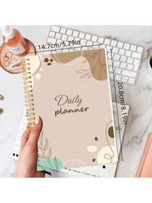 Trees Weekly Notebook Undated Goals Planner To Do List Notepad With Habit Tracker, To Do List, Goals, Daily Schedule For School Office Home Supplies Back To School Supplies Office Supplies - Multicolor - View 6