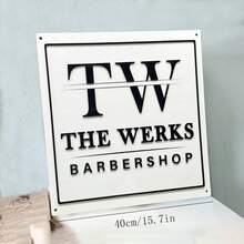 Individuelle schwarze rechteckige Acryl Geschäftslogo Schilder, einzigartiges Wand- und Türschild für das Büro, Acryl 3D Buchstaben Schilder für Ihre Marke, rechteckiges Schild, Acryl Logo Schild, satiniertes Acryl Schild, individuelle Geschäftsschilder, personalisiertes Schild, individuelle Schilder, gewerbliches Firmenschild, Weihnachtsdekorationen, Weihnachten, Häuser dekorieren, Heimdekoration