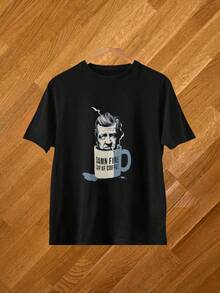 David Lynchs Filmmaker Movie Director Crewneck T-Shirt, Gift For Movie Lovers, Men &Amp; Women, Funny Tee Shirt, Birthday Gift, - 黑色 - 查看 1