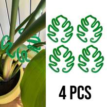 Monstera Shaped Plant Stand, Monstera Grapple Aesthetic Leaf Support, Climbing Houseplant Stem For Keeping Plants Growing Vertical