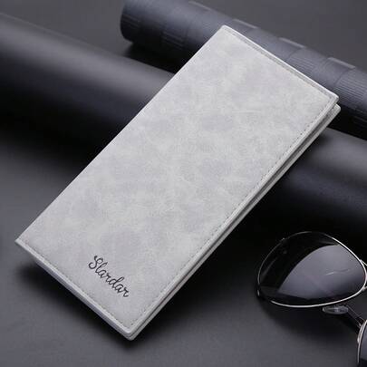 Men's Wallet Long Style Student Retro Leather Wallet Korean And Japanese Card Holder New Style Personalized Youth Men's Wallet