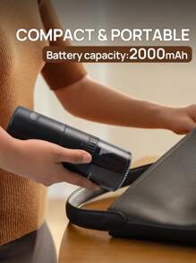 Brutelle 1pc Coffee Grinder USB Rechargeable Electric Coffee Grinder Adjustable Coarse And Fine Grinding Machine Suitable For Home Office Coffee Corner School