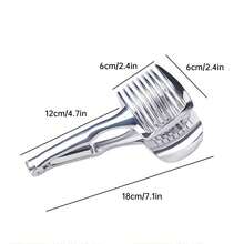 Aimall Tomato Slicer Lemon Cutter, Multipurpose Tools For Soft Skin Fruits And Vegetables, Home Made Food & Drinks Decoration - Silver - View 8