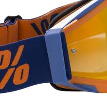 Motorcycle Goggles, Adjustable Strap Windproof Scratch Resistant Ventilated For Sports Cycling Snowboard - Màu Cam cháy - Xem 5