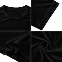 Butler T-Shirt Ciel Toboso Yana Kawai Anime Tee Shirt All Size - 黑色 - 查看 5