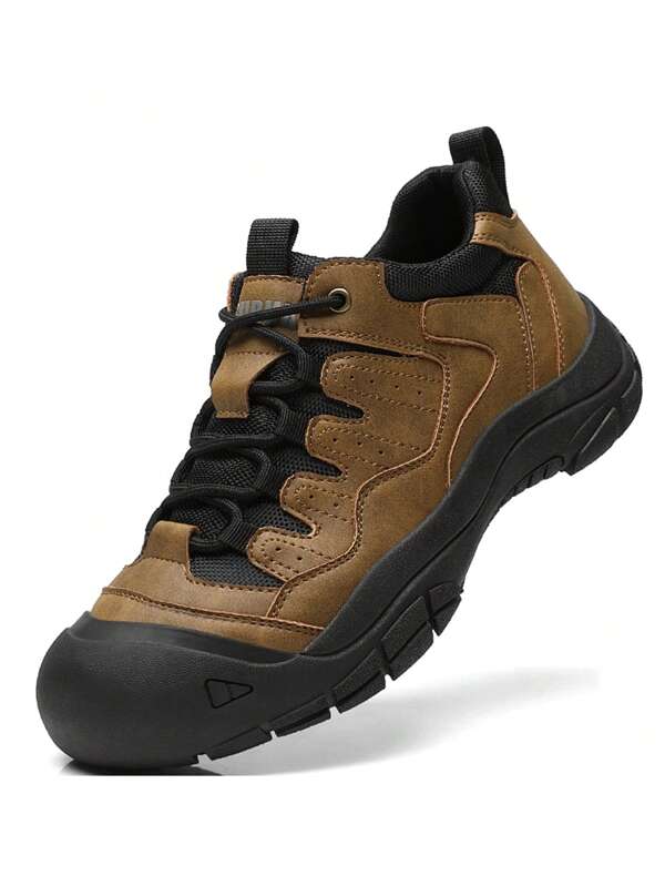 2025 Men's New Business Casual Shoes, Low-Top Fashion Versatile Driving Shoes, Hiking Shoes, Lightweight Non-Slip Durable Outdoor Casual Sports Shoes