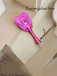 1 件定制天使翅膀设计梳子，个性化雕刻发刷，伴娘礼物，生日礼物，奶奶礼物，周年纪念礼物，情人节礼物，母亲节礼物，最好的朋友礼物，给妈妈的礼物，女朋友的礼物，妻子的礼物 - 彩色 - 查看 12