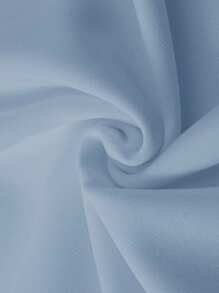 Men's Casual Sword & Cherry Blossom Graphic Print Loose Fit Round Neck T-Shirt, Blue - Dusty Blue - View 6