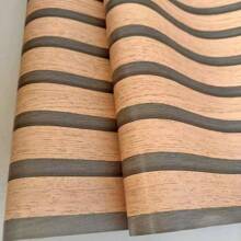 1 Rotolo di carta da parati in vinile stile 3D mattone, pietra e legno, autoadesiva e rimovibile, con allineamento dritto, resistente all'umidità, alle macchie e alla muffa, adatta per ufficio, KTV, caffè, ristorante, decorazione del soggiorno