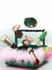 GIRLCULT 4-In-1 Multifunctional Cream #20 Peach, Blush, Highlighter & Eyeshadow | Infused With Jojoba Seed Oil | Moisturizing | Lightweight & Blendable, Long-Lasting, Brightening, Gift Set, 4.7g/0.16oz