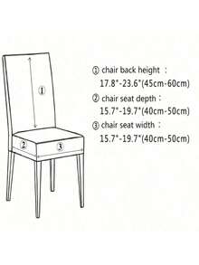 4/6 Unique Christmas Designs, Santa Claus & Snowman Digital Positioning Print Chair Covers, Removable & Washable Chair Cover Set, Soft Elastic Seat Protector, Suitable For Christmas Atmosphere Decoration In Restaurant, Kitchen, Banquet Hall, Dining Room, Bedroom, Office, Living Room, Dormitory And Home - Multicolor - View 4