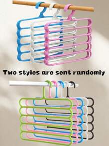 Cabide multifuncional antiderrapante para guarda-roupas, calças, gravatas, cachecóis, cachecóis de seda, prendedores de cabelo para meninas, suporte para armazenamento de prendedores, ferramenta prática de armazenamento doméstico