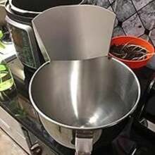 Stainless Steel Pouring Chute Attachment For KitchenAid Stand Mixers - Dishwasher Fits Tilt-Head & Bowl-Lift, Essential Baking Tool For Mess-Free Efficient Pouring - 銀色 - 查看 4
