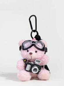 قلادة دب جميلة جديدة، قلادة مفتاح، تميمة حقيبة، هدية للأصدقاء قطعة واحدة