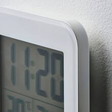 IKEA Nordic Minimalist Silent Table Clock Silent Sweep Second Movement Without Ticking Desktop Decoration Clock Classic White Suitable For Bedroom And Study White