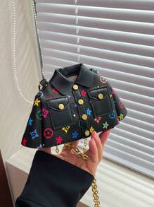 2025年新款独特设计女士单肩包，迷你斜挎口红包