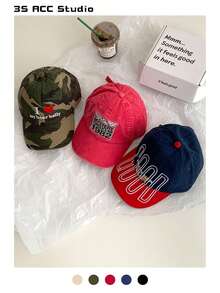 Jesienno-zimowa, nowa amerykańska retro czapka bejsbolówka z postarzanego sztruksu, wysokiej jakości miękka czapka typu snapback dla mężczyzn i kobiet - Zniszczona czapka bejsbolówka z kordu - Zobacz 3