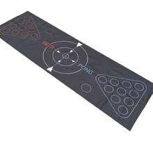 1 pieza Mantel de tablero de ajedrez de fiesta de cerveza vibrante - Mantel de ping pong para adultos divertido - Perfecto para reuniones familiares, actividades de equipo empresarial y eventos festivos - (Deberá proporcionar sus propias tazas y pelotas de ping pong)