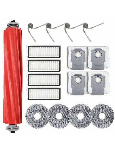 Replacement Parts Roborock QV 35A/QV 35S/QR 598/QR 798 Stofzuiger Cleaner Accessories Main Brush Hepa Filters Side Mop Pads Dust Bags