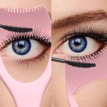 Protetor De Silicone Para Aplicação de Mascara de Cílios Delineador e Sombra nos Cílios