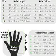 1 Pair Black Soccer Goalkeeper Gloves, Adult Professional Finger Protection Grip Gloves, Anti-Slip, For Training