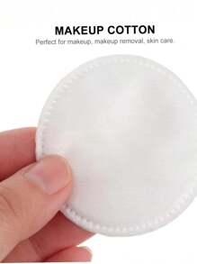 10/20/30/50/100片一次性圆形化妆棉卸妆棉洁面乳旅行便携套装 - 彩色 - 查看 7