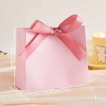 5/15/25pcs Thick Cardboard Mini Gift Bags, Blank Wedding Gift Boxes, Birthday Small Party Gift Boxes, Wedding Candy Bags, Birthday Party Blank Small Gift Favor Bags, Holiday Party Souvenirs Gift Packaging Bags