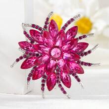 1pc - 7 Color Options Elegant Vintage Zinc Alloy Brooch, Suitable For Women's Daily, Party, DIY, Holiday Gift - XD7938 - View 16