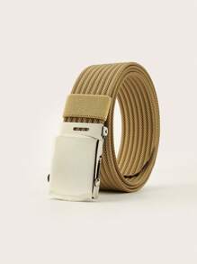 1pc Canvas Military Style Belt, Fashion Versatile Men's Accessory, Plus Size 125cm-145cm, Adjustable Design, Suitable For Casual Wear And Outdoor Activities, Multiple Colors Available Fall, Autumn, Halloween Autumn-Winter Accessories,Suitable For Teens, Youth,Men,Casual, Outdoor, Athletic, Vacation, Graduation Gifts, Birthday, Daily Wear - Military Style Belt - View 18