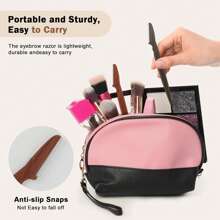 5/10/30/40pcs Unisex Face Razor, Multi-Purpose Eyebrow Trimmer, Facial Hair Removal Tool, Silicone Protected Eyebrow Trimmer, Easy Shaving Razor