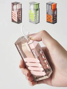Automatyczny dozownik wykałaczek z szybkim otwieraniem, wysokiej jakości przenośny pojemnik na nić dentystyczną, prostokątne pudełko do przechowywania wykałaczek do domu lub biura - Wielokolorowe - Zobacz 3