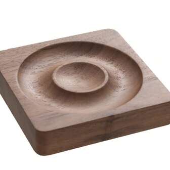 1个木质手镯展示架，珠宝收纳托盘，适用于手镯、项链和吊坠，复古简约风格，适用于零售柜台、精品店货架和市场摊位，桌面收纳架，适用于梳妆台，产品拍摄道具，工艺品展销会视觉陈列，节日、圣诞节、万圣节和感恩节礼品展示托盘，便携轻巧的珠宝收纳架